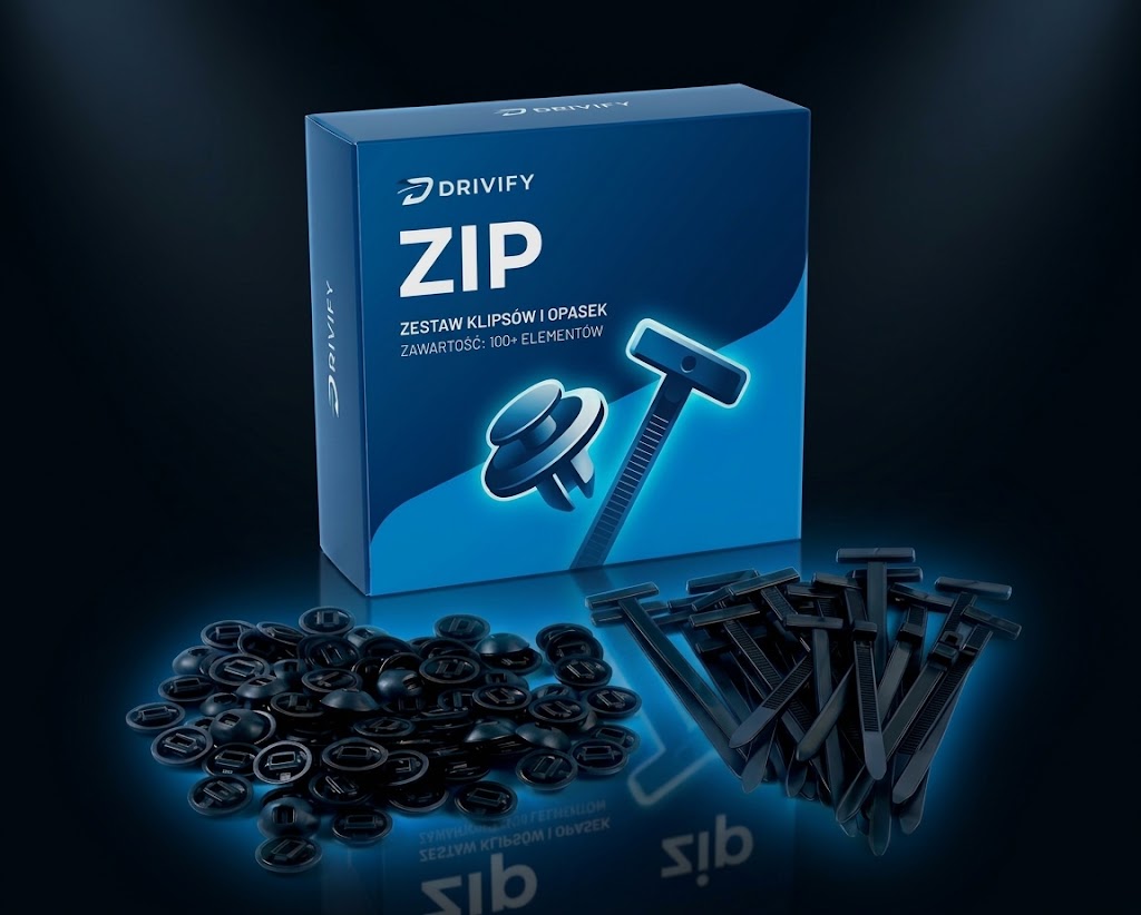 Drivify Zip — opaska do szybkiego mocowania elementów samochodu