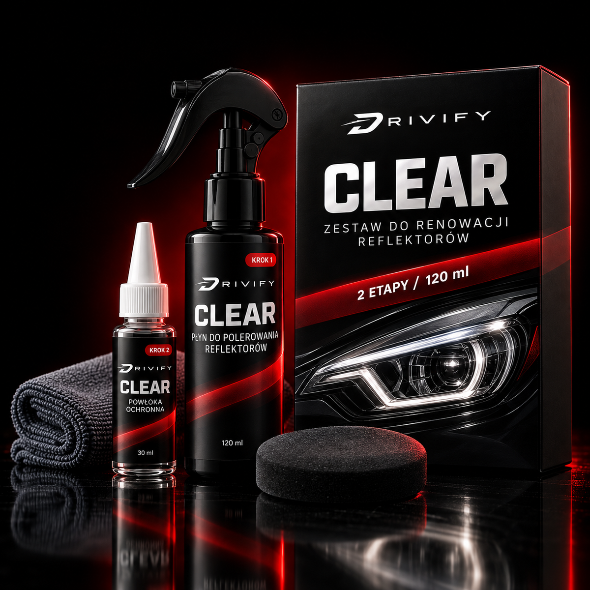 Drivify Clear™ Zestaw